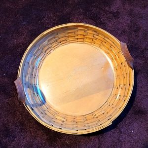 Longaberger Party Tray Basket with liner